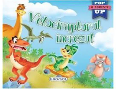 Velociraptorul increzut. Pop-up