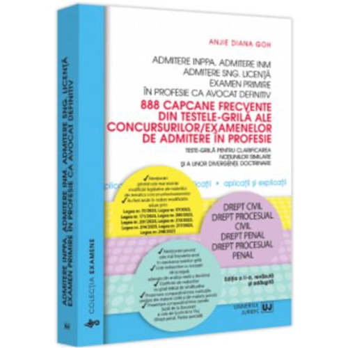 Admitere INPPA. Admitere INM. Admitere SNG. Licenta. Examen primire in profesie ca avocat definitiv