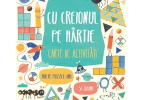 Cu creionul pe hartie. Carte de activitati (Usborne)