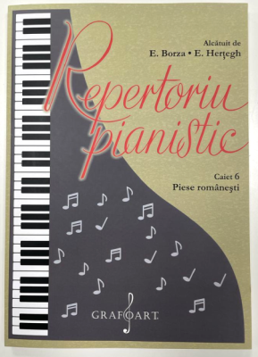 Repertoriu pianistic, Caietul 6 Piese romanesti
