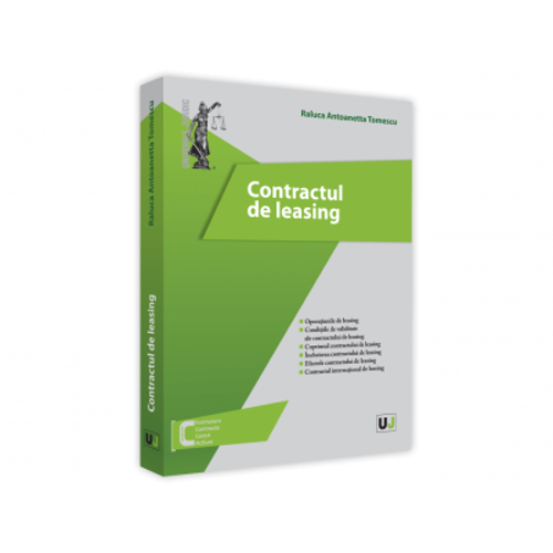 Contractul de leasing - Raluca Antoanetta Tomescu