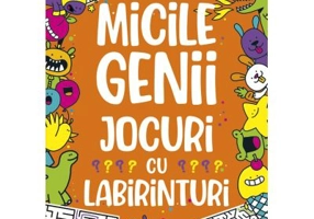 Micile genii. Jocuri cu labirinturi - Gareth Moore