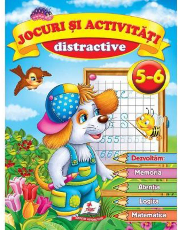 Jocuri si activitati distractive 5-6 ani