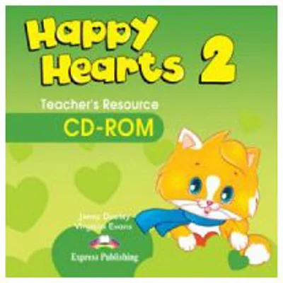 Happy Hearts 2, Teachers Resource CD-ROM. Curs de limba engleza pentru prescolari - Jenny Dooley