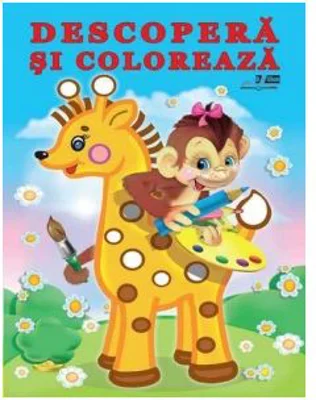 Descopera si coloreaza. Animale salbatice
