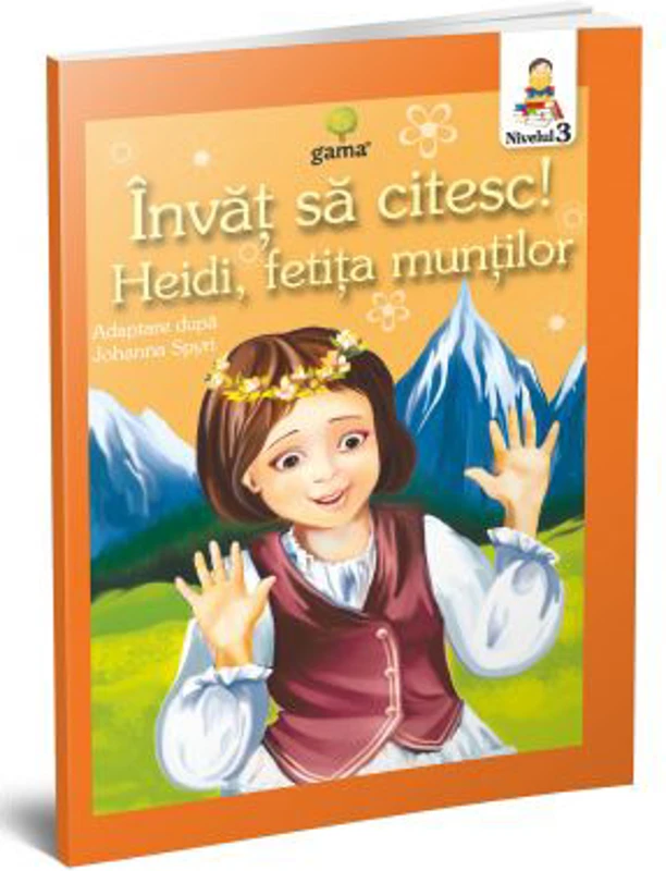 Invat sa citesc. Nivelul 3. Heidi, fetita muntilor - Johanna Spyri