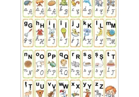 Pliant literele alfabetului