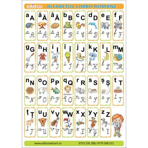 Pliant literele alfabetului