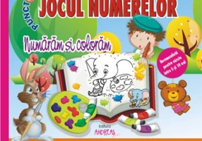 Jocul numerelor. Numaram si coloram
