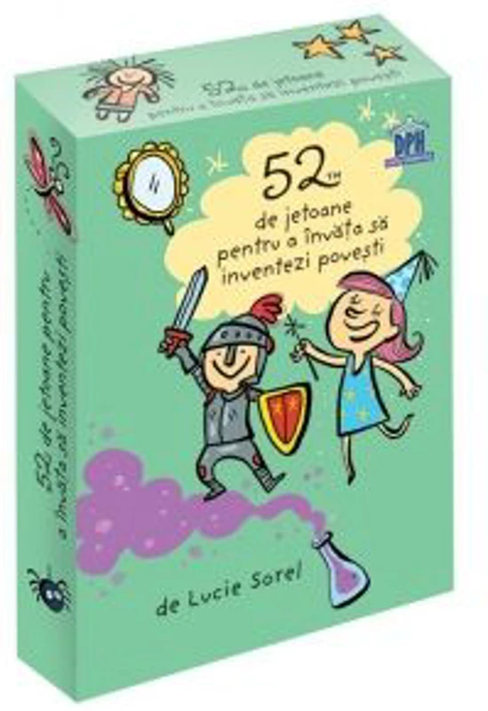 52 de jetoane pentru a invata sa inventezi povesti - Lucie Sorel