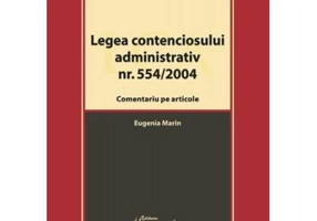 Legea contenciosului administrativ nr. 554/2004