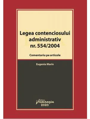 Legea contenciosului administrativ nr. 554/2004