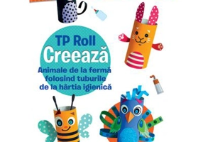 Creeaza animale de la ferma folosind tuburile de la hartia igienica