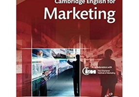 Cambridge: English for Marketing - Student's Book (with Audio CD)