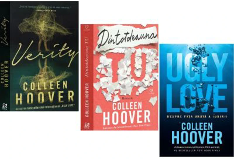 Pachet format din 3 titluri Verity, Dintotdeauna tu, Ugly Love de Autor Colleen Hoover