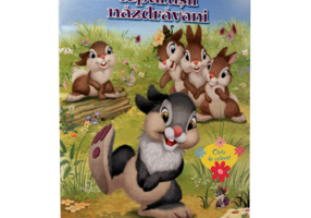 Iepurasii nazdravani - (carte de colorat)