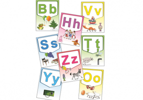 Alfabetul limbii romane – Set planse (KP-021) - 20x30