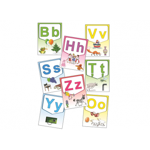 Alfabetul limbii romane – Set planse (KP-021) - 30x40