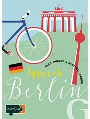 PuzzQuiz Typisch Berlin. Quiz, Puzzle &amp; Deutsch Lernen A1-A2