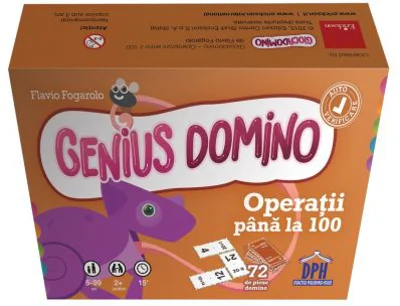 Genius domino. Operatii pana la 100 - Flavio Fogarolo