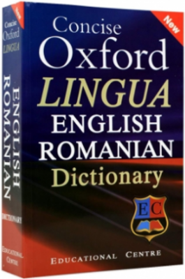 Concise OXFORD lingua English Romanian dictionary, paperback