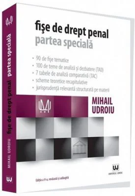 Fise de drept penal. Partea speciala. Editia a 5-a - Mihail Udroiu
