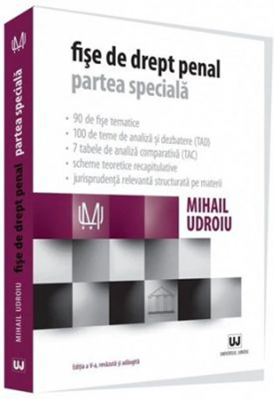 Fise de drept penal. Partea speciala. Editia a 5-a - Mihail Udroiu