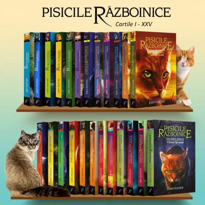 Pachet Pisicile Razboinice. Cartile I – XXV