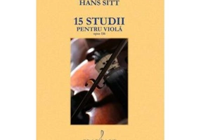 15 Studii pentru viola op. 116 - Hans Sitt