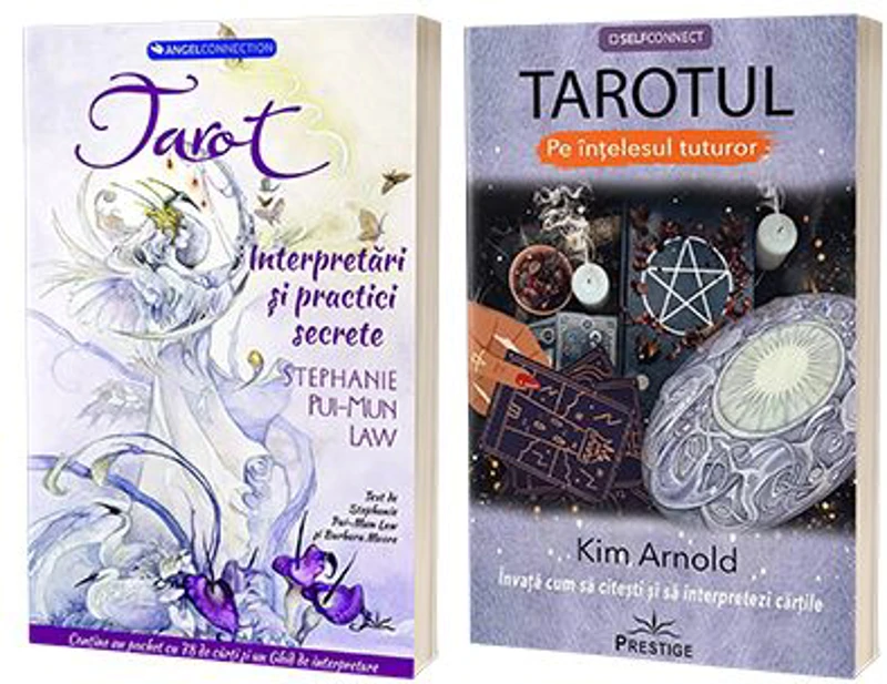 Self Connect (set de 2 carti) - Tarot. Interpretari si practici secrete si Tarotul pe intelesul tuturor