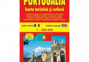 Portugalia. Harta turistica si rutiera