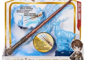 Bagheta lui Harry 33 cm, Harry Potter Wizarding World Patronus Spell Wand