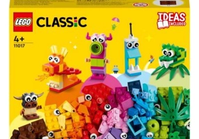 LEGO Classic. Monstri creativi 11017, 140 piese