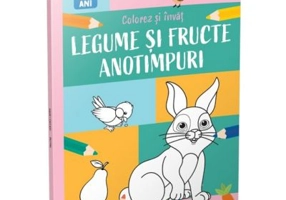 Legume, fructe si anotimpuri. Colorez si invat
