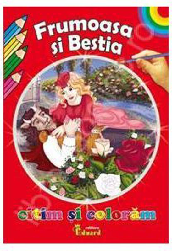 Citim si coloram. Frumoasa si Bestia
