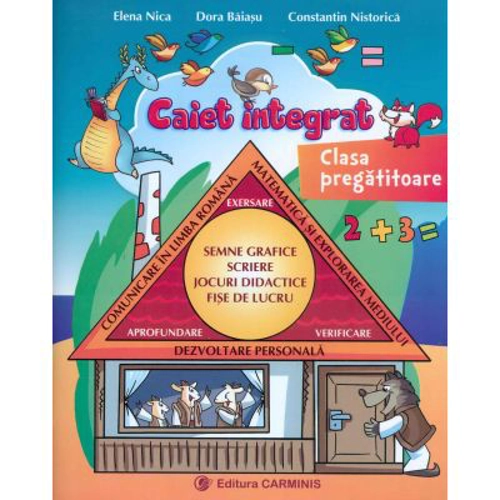 CAIET INTEGRAT - clasa pregatitoare (Jocuri didactice, Fise de lucru)