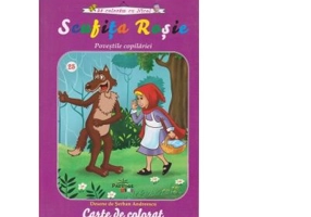 Scufita Rosie - Carte de colorat