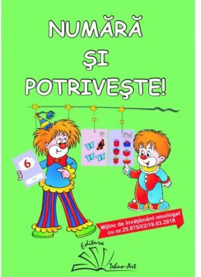 Numara si potriveste! - contine 40 de jetoane