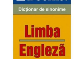 Limba engleza. Sinonime - Cosmina Draghici