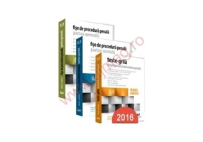 Pachet Fise de procedura penala. Teste-grila. Partea speciala. Partea generala - Mihail Udroiu