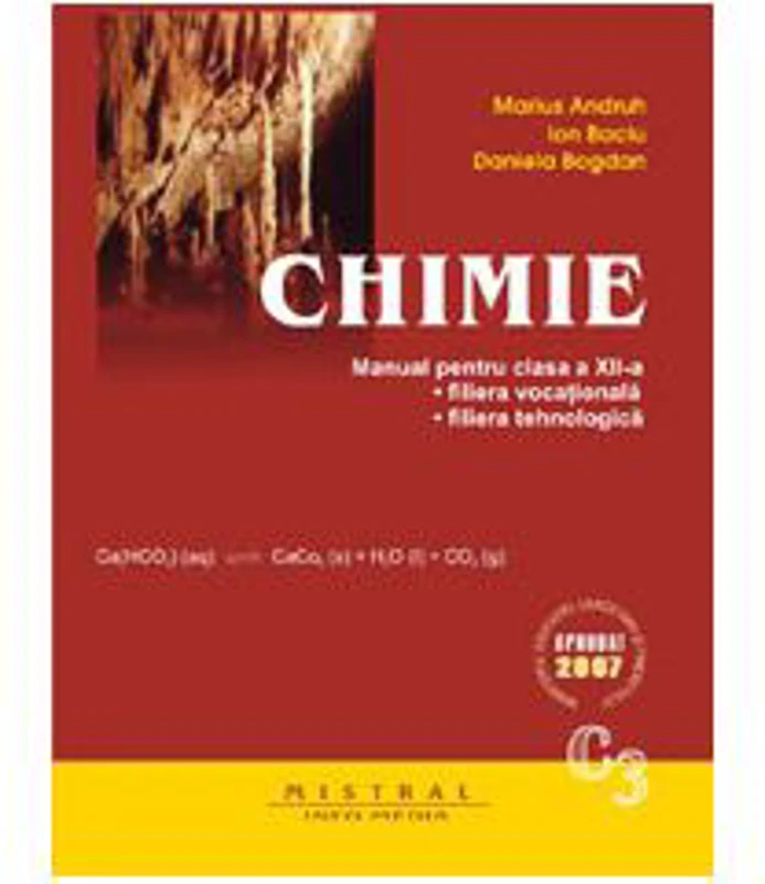 Manual Chimie C3 pentru clasa a 12-a - Marius Andruh