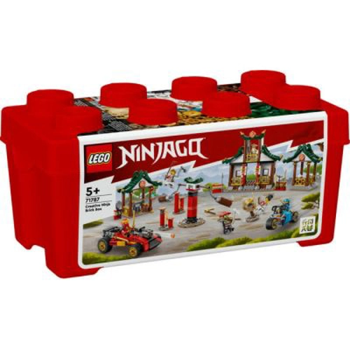 LEGO NINJAGO. Cutie Ninja cu caramizi 71787, 530 piese
