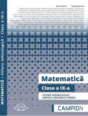 Matematica. Filiera tehnologica, clasa a 9-a - Marius Burtea