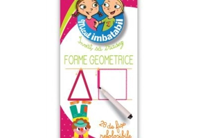 Sunt Imbatabil. Invat sa scriu FORME GEOMETRICE - 28 de fise refolosibile +3 ani