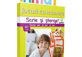Scrie si sterge! Initiat. Jocuri cu numere