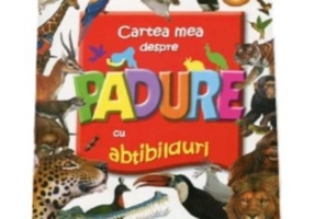 Cartea mea despre Padure cu abtibillduri - Flamingo Junior