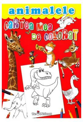 Cartea mea de colorat. Animalele
