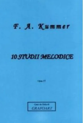 10 studii melodice. Violoncel