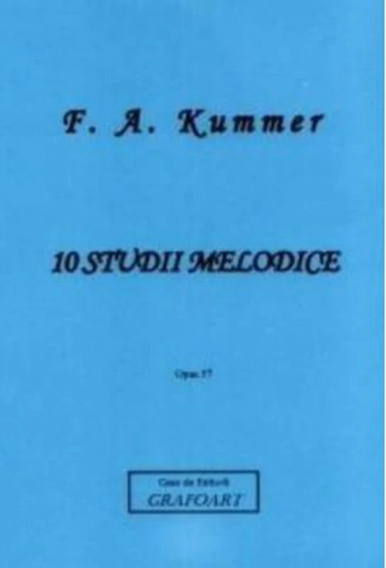 10 studii melodice. Violoncel