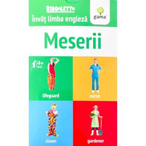 Meserii. Invat limba engleza. Colectia Bingoletto